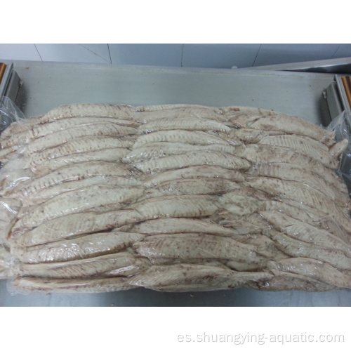 Lomo de pescado de atún de skipjack congelado con alta calidad